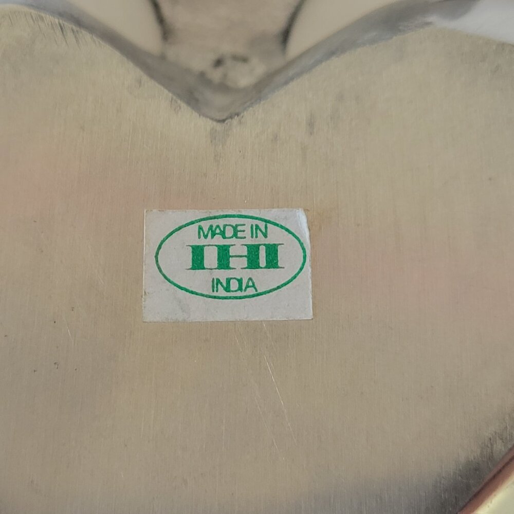 Vintage IHI Metalware Playing Card Suits Dishes Set Cast Aluminum India - Picture 4 of 15